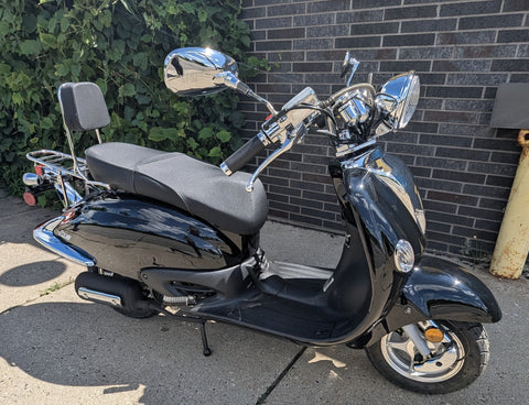 2023 Wolf Brand Scooter | Jet 50cc | Black | $1,699