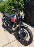 2023 Royal Enfield Scram 411 | Graphite Red | $3,999